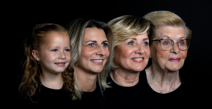 Generatiefoto, familiefoto door Marina Jane Photography